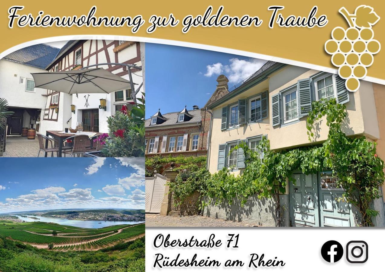 Fewo Zur Goldenen Traube Lägenhet Rüdesheim am Rhein Exteriör bild